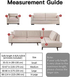 3 Seater Elastic Sofa Cover with Armrests Universal Sofa Protector