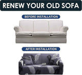 3 Seater Elastic Sofa Cover with Armrests Universal Sofa Protector