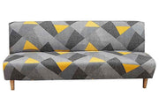 Stretch Armless Sofa Cover for 2 Seater Without Armrests