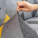 Stretch Armless Sofa Cover for 2 Seater Without Armrests