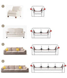 Stretch Jacquard Sofa Cover for 1 Seater 90-140cm Sofa Protector
