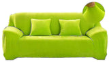 Stretch Velvet Sofa Cover 2 Seater Thick Slipcover 145-185cm