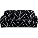 2 Seater Stretch Sofa Cover with Armrests 145-185cm