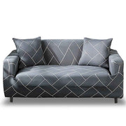 Stretch Sofa Cover 2 Seater with Armrests 110-160cm