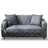 Stretch Sofa Cover 2 Seater with Armrests 110-160cm