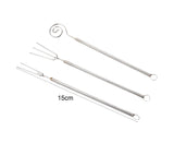 Dipping Forks Heat-resistant Stainless Steel Fondue Bakeware-Stainless Steel