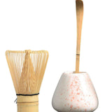 Matcha Whisk Ceremony Set (3pcs) - Whisk, Scoop, Tea Spoon & Bowl