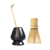Matcha Whisk Ceremony Set (3pcs) - Whisk, Scoop, Tea Spoon & Bowl