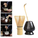 Matcha Whisk Ceremony Set (3pcs) - Whisk, Scoop, Tea Spoon & Bowl
