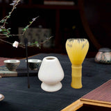 3pcs Matcha Whisk Set - Traditional Spoon, Tea Bowl, Matcha Accessories