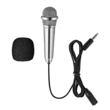 Darrahopens Audio & Video > Musical Instrument & Accessories > Audio Accessories Mini Karaoke Microphone - Handheld KTV Microphone for Singing and Speaker Use