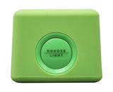Digital Clock Shock-proof Snooze Function Silicon Cover Electrical LED Clock Household Supplies - Green