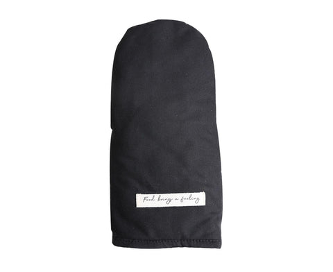 Heat Insulated Glove Cotton Grilling Gloves-Black