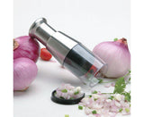 Garlic Crusher Detachable Labor-saving Stainless Steel Sharp Blade Garlic Masher for Home -Black