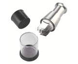 Garlic Crusher Detachable Labor-saving Stainless Steel Sharp Blade Garlic Masher for Home -Black