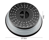 Microwave Cover TPR Microwave Splatter Guard-Black