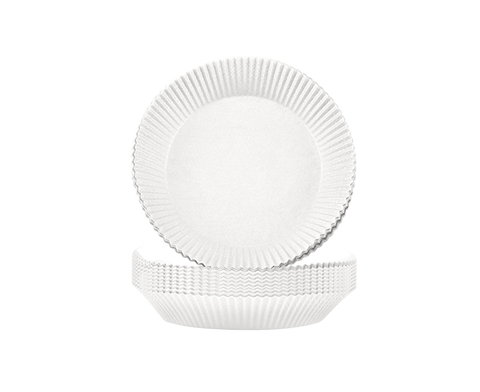 Fryer Liner Oil-proof Baking Pan Liner-White 20cm