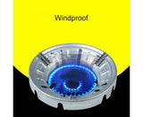 Windproof Energy Saving 8-Hole Gather Fire Ring Gas Stove Cover Cooker Holder