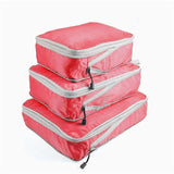 Darrahopens Home & Garden > Travel > Suitcases 3pcs Compression Packing Cubes for Travel Suitcase Organizers Set