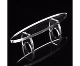 Showing Stand Sturdy Decorative 8mm Acrylic Durable Display Stand for Living Room-Transparent