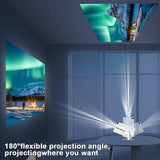 Darrahopens Audio & Video > Projectors & Accessories > Projectors HD Projector - Portable HD Screen Video Projector for Indoor/Outdoor Use