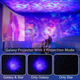 Darrahopens Audio & Video > Projectors & Accessories > Projectors Projector with Bluetooth Speaker - LED Bedroom Light and Sound Projector