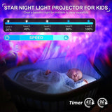 Darrahopens Audio & Video > Projectors & Accessories > Projectors Projector with Bluetooth Speaker - LED Bedroom Light and Sound Projector