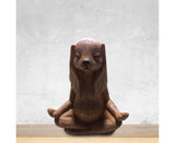 Figurine Rabbit Mold Home Decor Resin Easter Thanksgiving Small Statue for Office