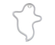 LED Lights Sign Ghost Pattern Beautiful Plastic Luminous Halloween Neon Light for babies-Blue