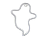 LED Lights Sign Ghost Pattern Beautiful Plastic Luminous Halloween Neon Light for babies-Blue