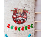 Hanging Plaque for Door-Red