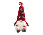 Creative Dwarf Shape LED Doll Decor Cute Exquisite Flannel Doll Display for Home-Red