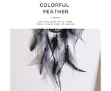 Feather Dream Catcher Home Decor-Black