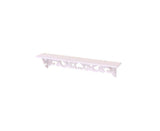 Modern White Floating Wall Mounted Display Storage Shelf Home Living Room Decor-White S