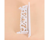 Modern White Floating Wall Mounted Display Storage Shelf Home Living Room Decor-White S