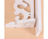 Modern White Floating Wall Mounted Display Storage Shelf Home Living Room Decor-White S