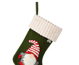 Christmas Stocking Hat babies Gift Bag-Green