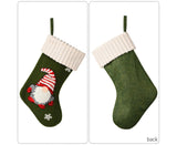 Christmas Stocking Hat babies Gift Bag-Green