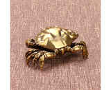 Brass Crab Statue for Gift-Brass Color