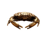 Brass Crab Statue for Gift-Brass Color