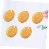 5pcs African Net Sponge, Loofah Bath Shower Body Scrubber - Brown
