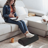 Ergonomic Foam Foot Rest Pillow, Soft Desk Leg Support