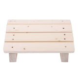 Wooden Tilted Desk/Bathroom Foot Rest Stool, 30*20*11cm