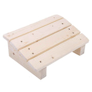Wooden Tilted Desk/Bathroom Foot Rest Stool, 30*20*11cm