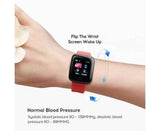 116Plus Sports Android IOS Bluetooth Touch Water Resistant Screen Fitness Tracker Smart Wrist Bracelet - Black