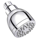 ABS Shower Head, Single Function Recessed Bathroom Shower