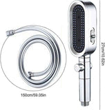 Adjustable High Pressure Shower Head Set with 1.5m Hose