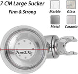 Adjustable Removable Shower Head Holder, No Drill Bracket