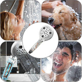 Handheld Shower Spray Head, Reusable Water Saving Design