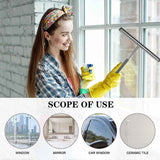 Stainless Steel Silicone Shower Squeegee, Glass Cleaning Tool